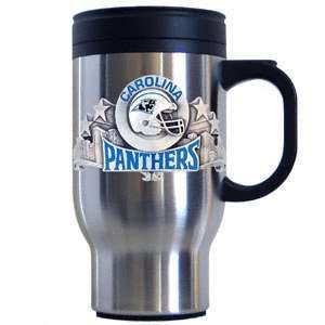  Carolina Panthers Stainless Steel & Pewter Travel Mug 