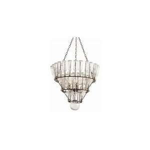  Stedman Iron/Glass 5L Chandelier by Arteriors Home 89326 