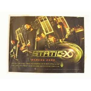  Static X 2 Sided Poster Static X StaticX 