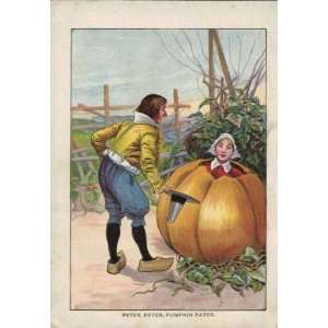  Print Of Peter, Peter Pumpkin Eater 5 1/4 X 7 1/2 