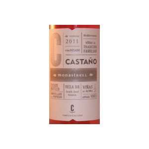 Castano Monastrell Rose 2011 750ML Grocery & Gourmet Food