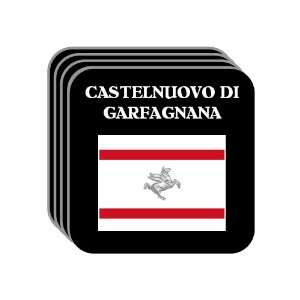   Toscana)   CASTELNUOVO DI GARFAGNANA Set of 4 Mini Mousepad Coasters