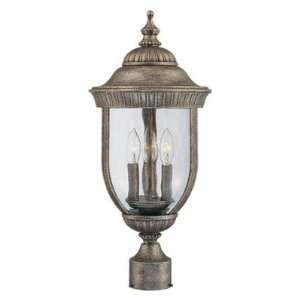  Castlemain Post Lantern in Platinum