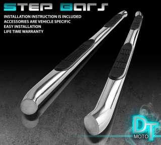 NISSAN MURANO 3 STAINLESS STEEL SIDE STEP NERF BAR  