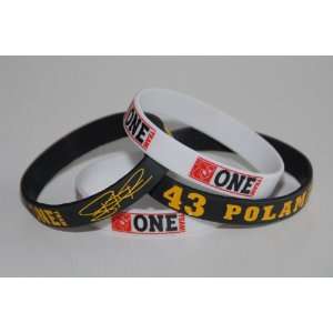 Troy Polamalu and NFL Players Wristbands 2 pack  Sports 