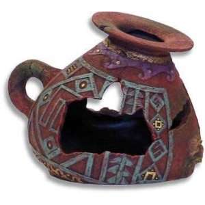  Top Quality Resin Ornament   Incan Vase Small Pet 