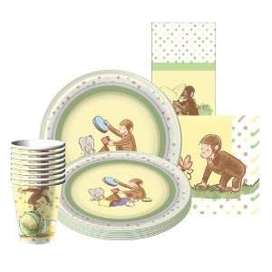  Cute & Curious George Monkey Party Kit for 8 Toys & Games