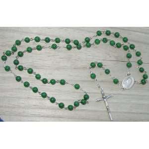Catholic Rosary   Green Mountain Jade