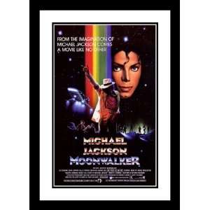 Moonwalker 32x45 Framed and Double Matted Movie Poster   Style A 