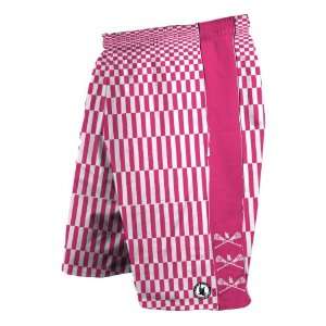  Flow Society Pink Fragment Lacrosse Shorts (Size X/L 