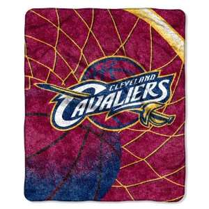  NBA Cleveland Cavaliers SHERPA 50x60 Throw Blanket Sports 