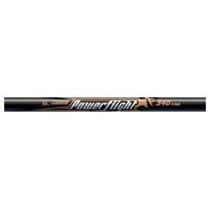   Products Power Flight 340 Raw Shafts With ST CB Inserts Black Smooth