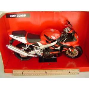  Honda Motorcycle CBR 929 RR Red 1 6 