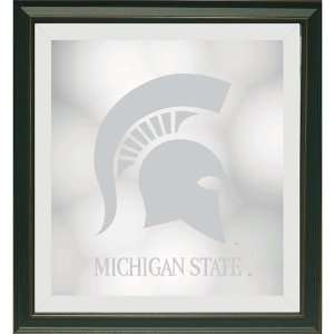  Michigan State Spartans Framed Wall Mirror from Zameks 