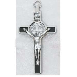 St. Benedict Crucifix   3   Black/Silver