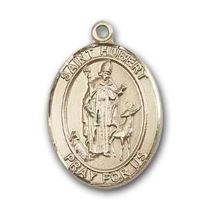  12K Gold Filled St. Hubert of Liege Medal Jewelry