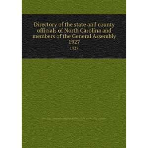 Directory of the state and county officials of North Carolina and 