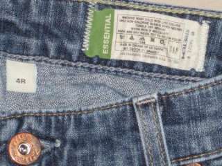 Womens GAP size 4 R Essential stretch denim jeans  