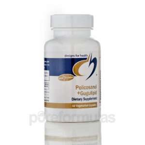  Designs for Health Policosanol + Gugulipid 60 Capsules 