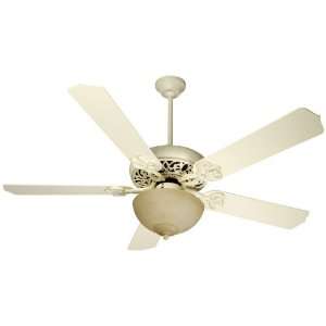   Cecilia Unipack Antique White 52 Ceiling Fan with Light & BCD52 W