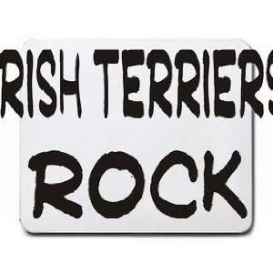  Irish Terriers Rock Mousepad