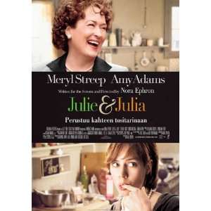 Julie and Julia (2009) 27 x 40 Movie Poster Finnish Style A  