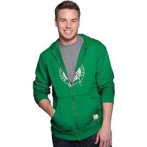   Celtics Fashion Hoodie Majestic Select Sprite Leprechaun Logo Hoodie