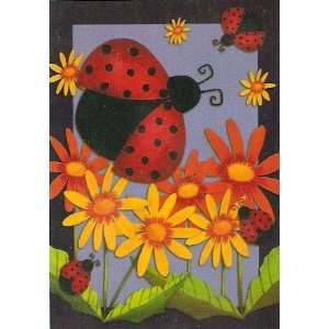   and Flowers Large Porch Flag for Spring Summer Patio, Lawn & Garden