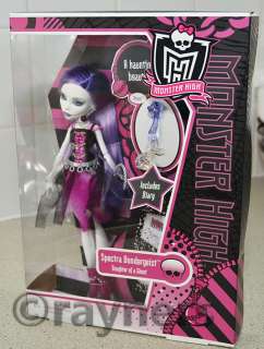 New ★ Monster High Spectra Vondergeist Doll  Range   Schools Out 
