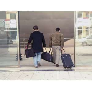  Couple with Luggage Entering Lille Europe Station, Lille 