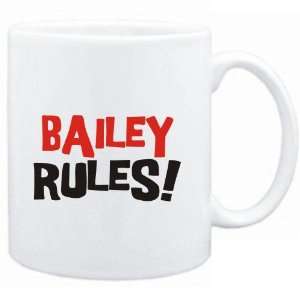 Mug White  Bailey rules  Male Names 