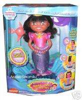 SPARKLE TWIRL MERMAID DORA ADVENTURE INTERACTIVE DOLL  