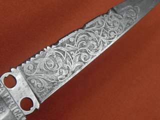   1859 DE TOLEDO 19c SPAIN SPANISH LEFT HAND DAGGER FIGHTING KNIFE SWORD