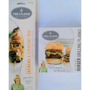  & Spice Set with Everyday Rub Packet with (4) Fire & Flavor Burger 