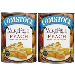 Comstock Peach Filling, 21 oz, 2 pk  Grocery & Gourmet 