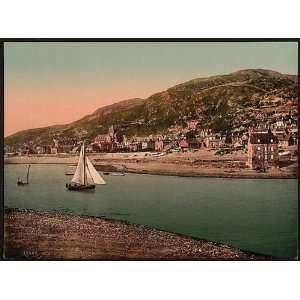    Photochrom Reprint of From island, Barmouth, Wales
