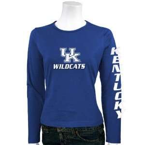  Kentucky Wildcats Royal Blue Ladies Classic American Long 