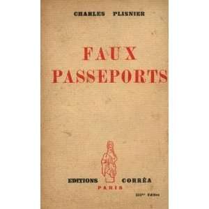  Faux passeports Plisnier Charles Books