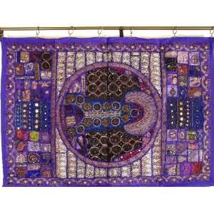  Purple Ethnic Style Decorative Wall Hanging Tapestry
