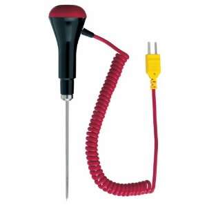 Thermocouple type K Food penetration probe, with 1.6mm penetration tip 