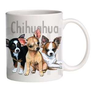  Chihuahua Puppies Ceramic Coffee Mug   11 oz. Office 