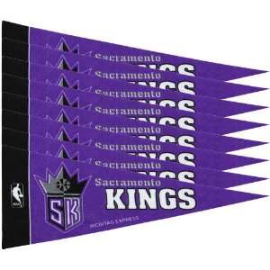  NBA Sacramento Kings Purple 8 Pack 4 x 9 Mini Pennant 