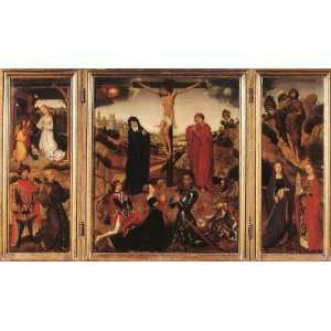  FRAMED oil paintings   Rogier van der Weyden   24 x 14 