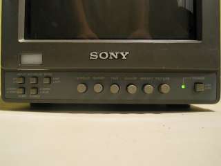 SONY PVM 8221 High resolution 8Color Monitors  