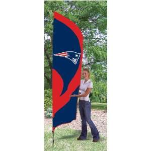  New England Patriots NFL Tall Team Flag W/Pole