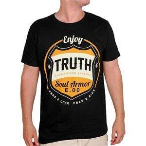  Truth Soul Armor True Shield T Shirt   Large/Black 