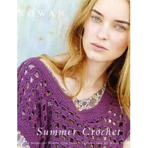  Rowan Summer Crochet Knitting Pattern Book Arts, Crafts 