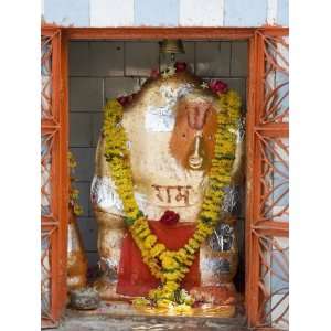  Hindu God and Shrine, Maheshwar, Madhya Pradesh State 