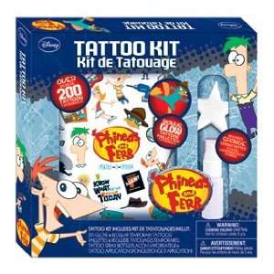  Phineas and Ferb Tattoo Kit