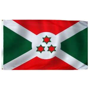  Burundi Flag 3X5 Foot E Poly Patio, Lawn & Garden